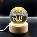 Explore stars at home with our Galaxy Crystal Ball Night Light. USB powered, soft LED glow, and wooden base. A perfect cosmic vibe gift. Only at VibyBuy.